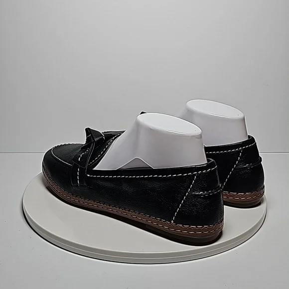 Cole Haan Black Leather Loafers - Picture 9 of 14